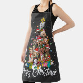 Tablier Labradoodles Arbre de Noël Labradoodles Amoureux d (Insitu)