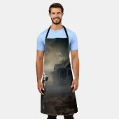 Tablier Labrador Halloween (Porté)