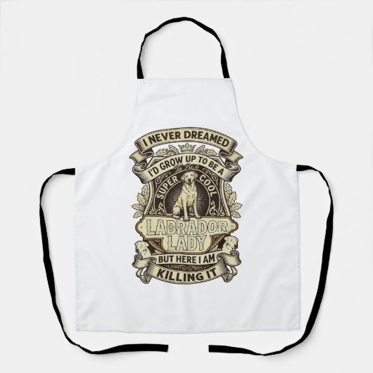 Tablier Labrador Lady Dog Crown Shield_1 (Recto)