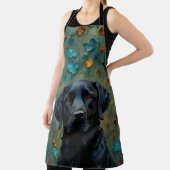 Tablier Labrador noir en Feuille (Insitu)