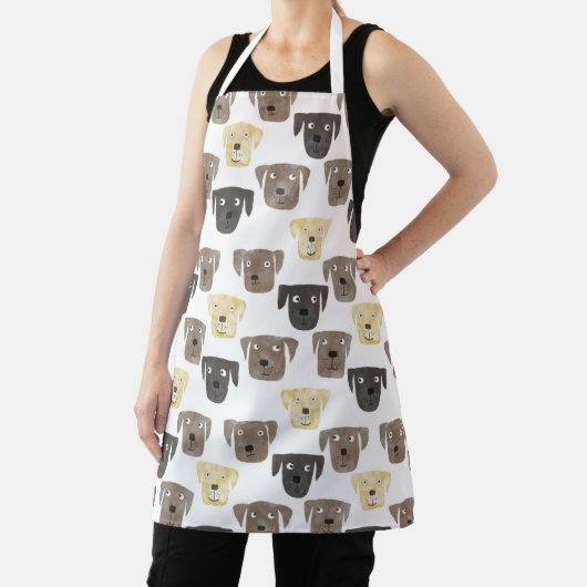 Tablier Labrador Retriever Chien Motif Apron (Insitu)