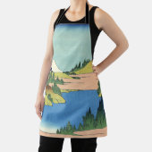 Tablier Lac Hokusai Hakone dans la province de Sagami (Insitu)