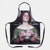 Tablier Lady and Roses, John William Waterhouse (Recto)