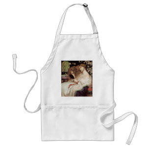 Tablier Lady Lilith de Rossetti, Portrait victorien Vintag