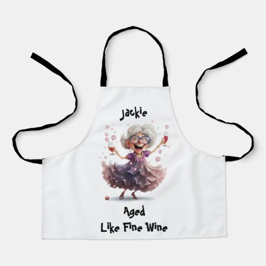 Tablier Lady senior classique (Recto)