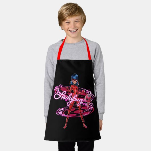 Tablier Ladybug et Tikki Graphic (Porté)