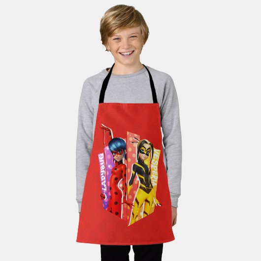 Tablier Ladybug et Vesperia Graphic (Porté)