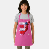 Tablier Ladybug Every Girl est un super héros (Insitu)