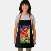 Tablier Ladybug & Rena Rouge | Ensemble plus fort (Insitu)