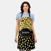 Tablier Ladybugs Jaune (Porté)