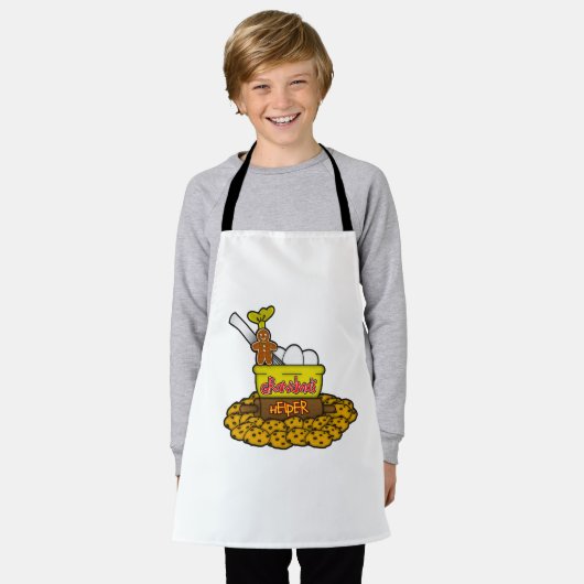 Tablier L'aide de grand-mère (Porté)