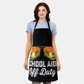 Tablier L'Aide De L'École Lunettes De Soleil Dernier Jour  (Porté)