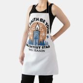 Tablier Laisser la foi briller : Thème hiver (Insitu)