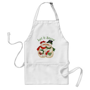 Tablier Laissez lui neiger