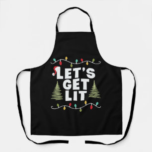 Tablier Laissons Lit cadeau de Noël