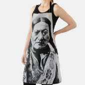 Tablier Lakota Chef Abandon : assis Bull Fort Buford (Insitu)