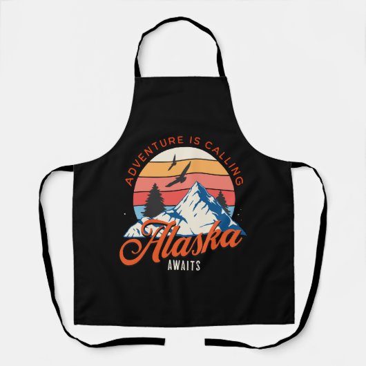 Tablier L'Alaska vous attend ! (Recto)