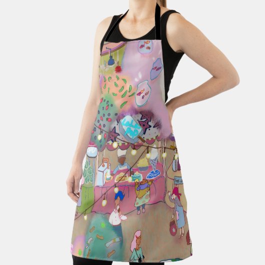 Tablier LALATOWN All-Over Print Apron (Insitu)