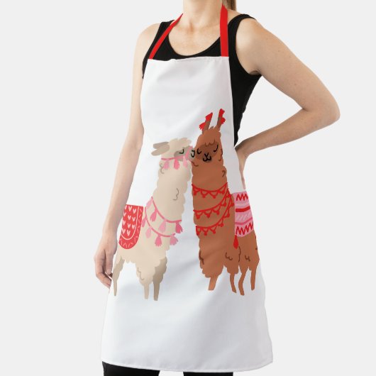 TABLIER LAMA LOVE (Insitu)