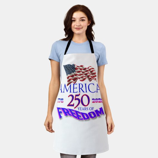Tablier L'Amérique 250 Ans de Liberté (Porté)