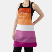 Tablier L'amour, c'est la fierté de l'amour Mois Tout sur  (Insitu)