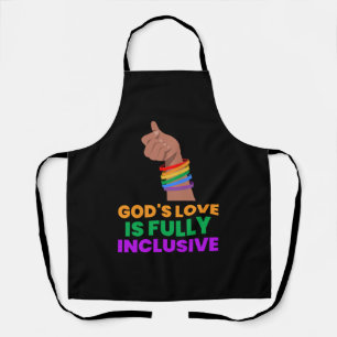 Tablier L'amour de Dieu est un Sticker entièrement inclusi
