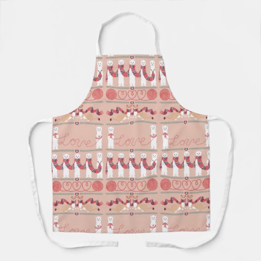 Tablier L'Amour De Ermines Apron (Recto)