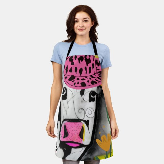 Tablier L'amour de la vache (Porté)