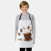 Tablier L'amour du café (Porté)