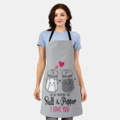 Tablier L'Amour Du Sel Et Du Poivre (Porté)