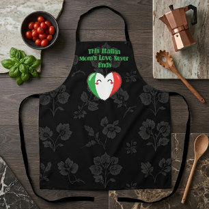 Tablier L'amour infini de la maman italienne pour la famil
