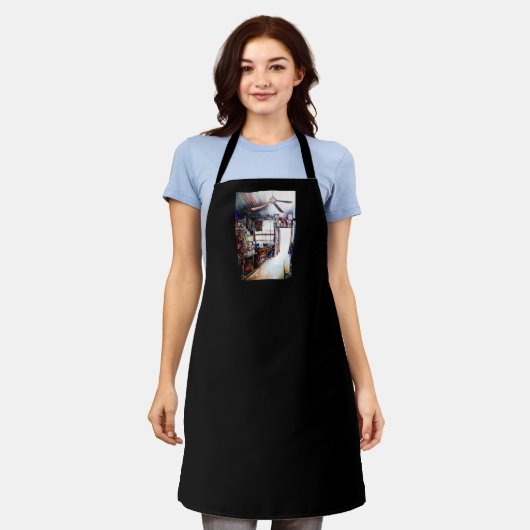 Tablier L'amour n'est pas un mur, c'est un pont (Porté)