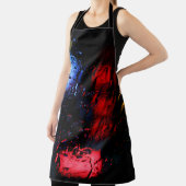 Tablier Lampe LED rouge et bleue (Insitu)