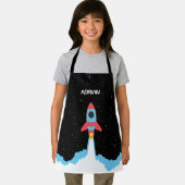 Tablier Lancement de fusées dans les enfants spatiaux (Insitu)