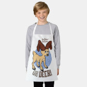 Tablier L'ANNÉE SANS SANTA CLAUS™ | Vixen "Oh Deer" (Porté)