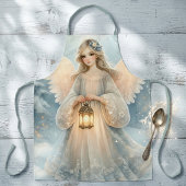 Tablier Lanterne céleste d'ange d'hiver de grâce