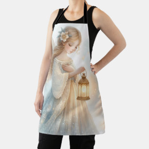 Tablier Lanterne d'ange céleste d'hiver de réconfort
