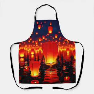 Tablier Lanternes flottantes d'espoir