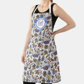 Tablier Lanternes, noix et plus| Thanksgiving personnalisé (Insitu)