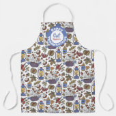 Tablier Lanternes, noix et plus| Thanksgiving personnalisé (Recto)