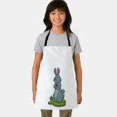Tablier Lapin aux fleurs (Insitu)
