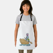 Tablier Lapin avec bateau et pédale (Insitu)
