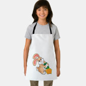 Tablier Lapin avec carotte (Insitu)