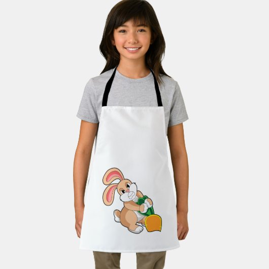 Tablier Lapin avec carotte (Insitu)