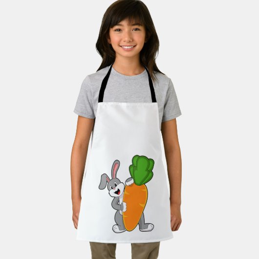 Tablier Lapin avec carotte (Insitu)