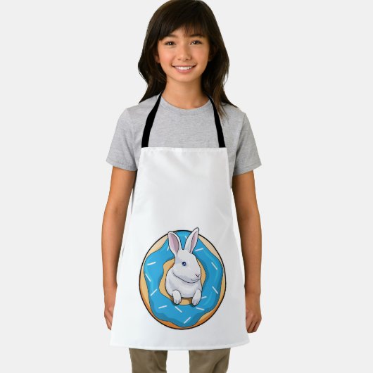 Tablier Lapin avec Donut (Insitu)
