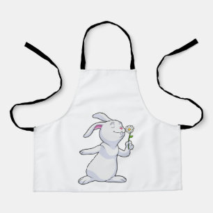 Tablier Lapin avec marguerite