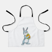 Tablier Lapin avec oeuf (Recto)