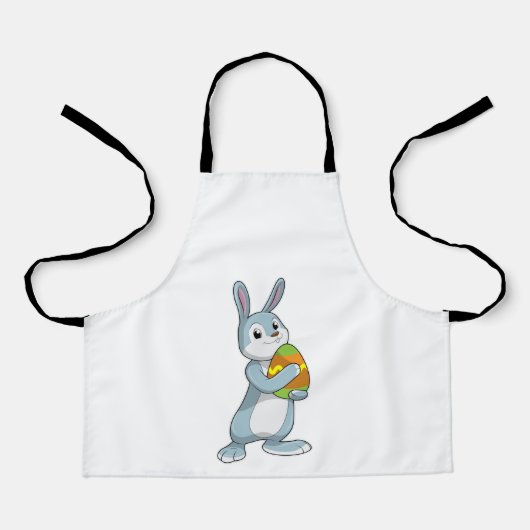 Tablier Lapin avec oeuf (Recto)