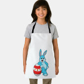 Tablier Lapin avec oeuf de Pâques (Insitu)